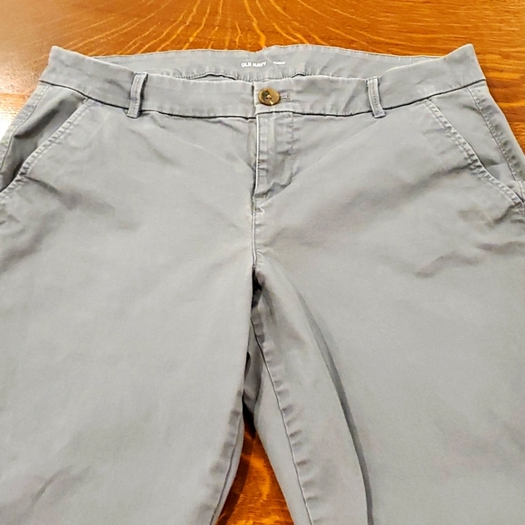 Gray Old Navy Skinny Chinos - Picture 2 of 5